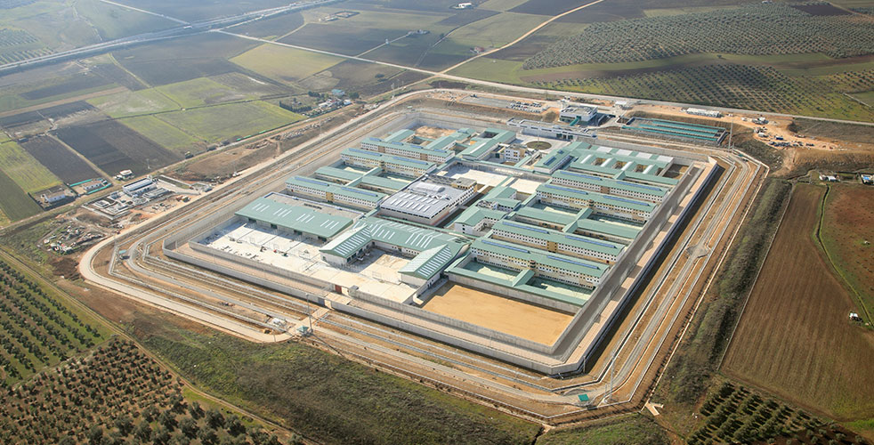 Centro penitenciario Málaga II e instalaciones de seguridad