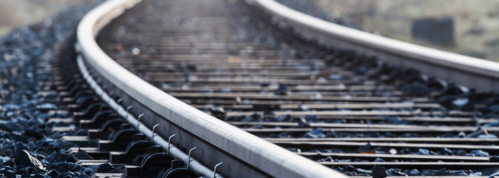 Imagen de la vía de tren