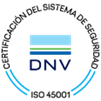 Logotipo de Certificación del Sistema de Seguridad