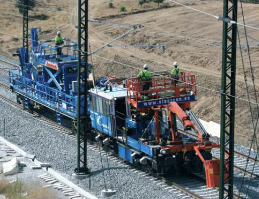 Machinery operating on the road